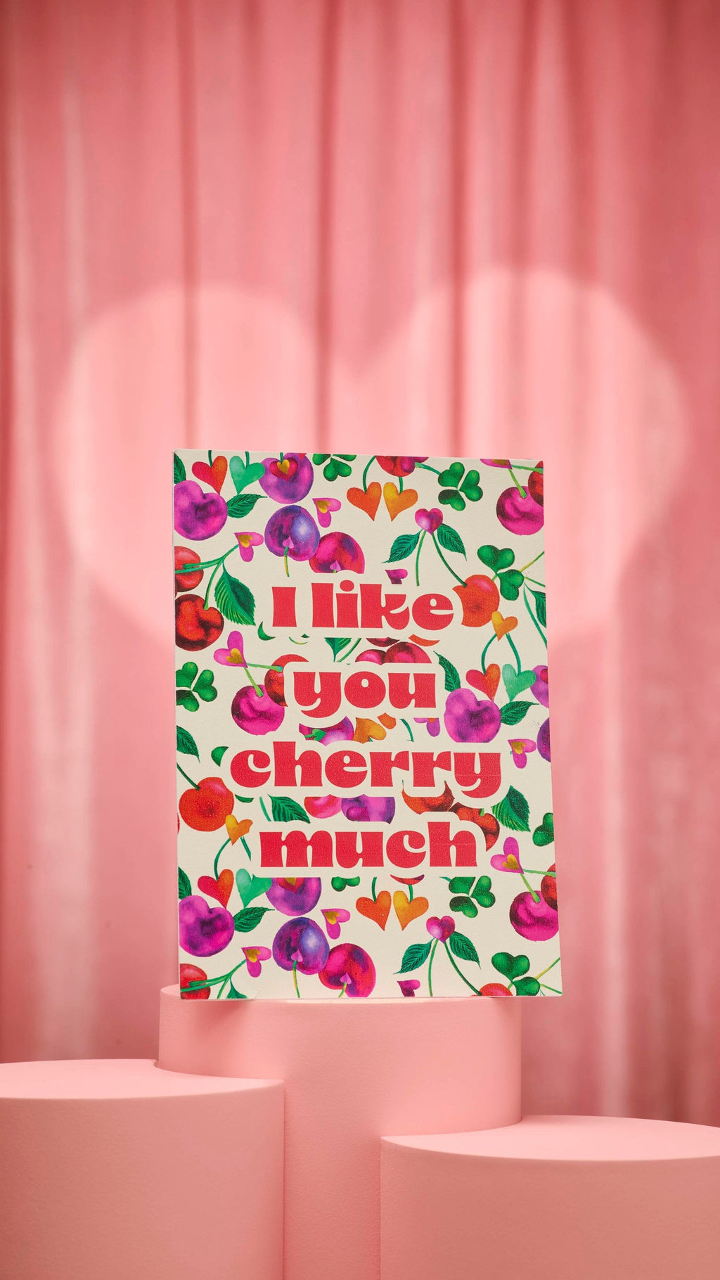 I Like You Cherry Much(Postcard)