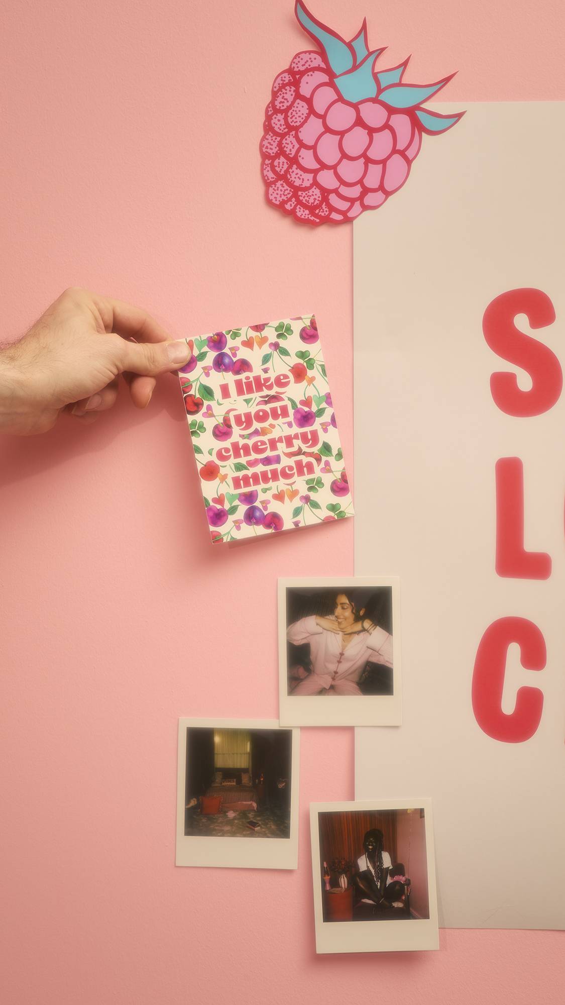 I Like You Cherry Much(Postcard)