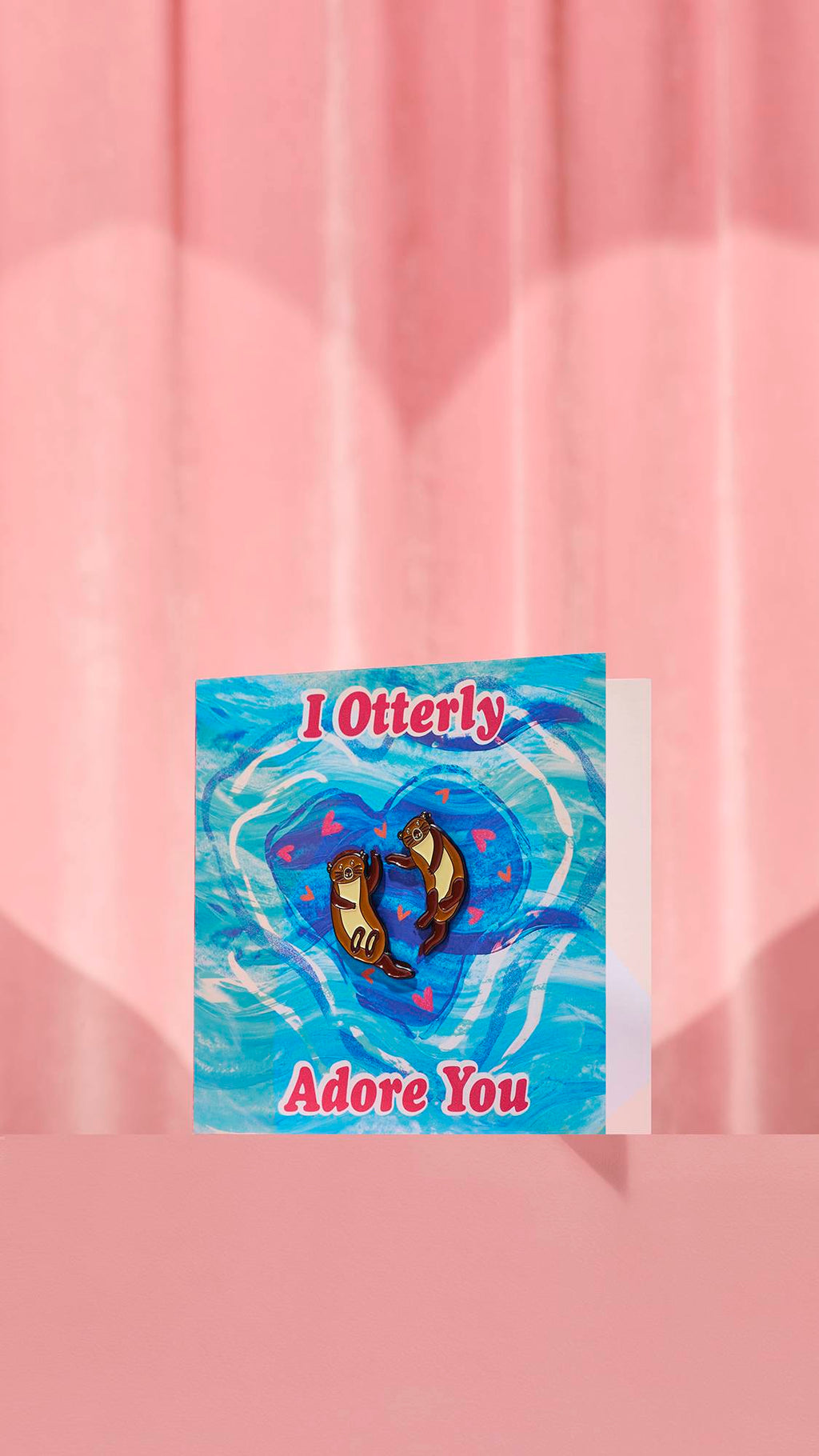I Otterly Adore You(Greetings Card)
