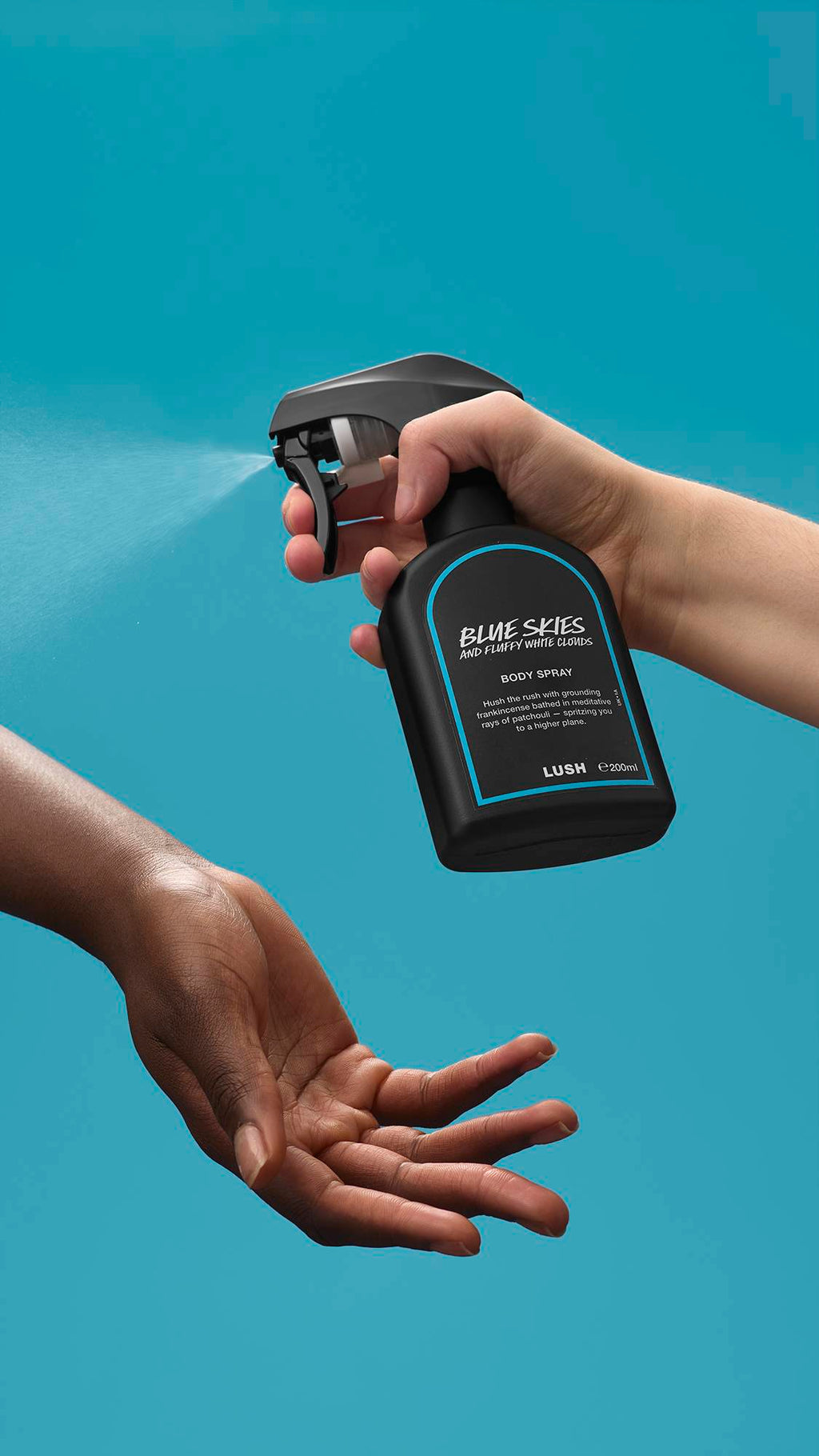 Blue Skies And Fluffy White Clouds(Body Spray)