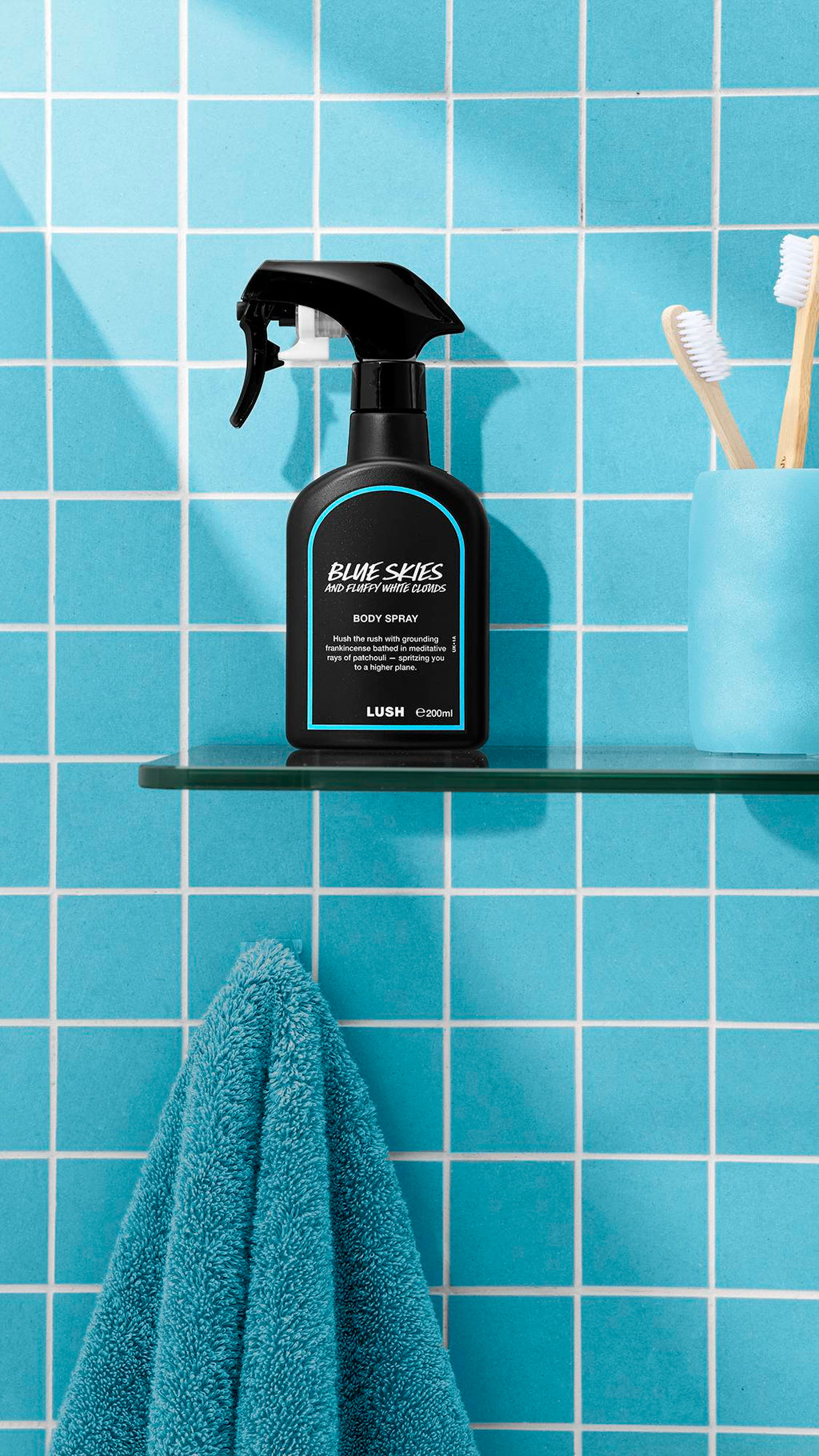 Blue Skies And Fluffy White Clouds(Body Spray)