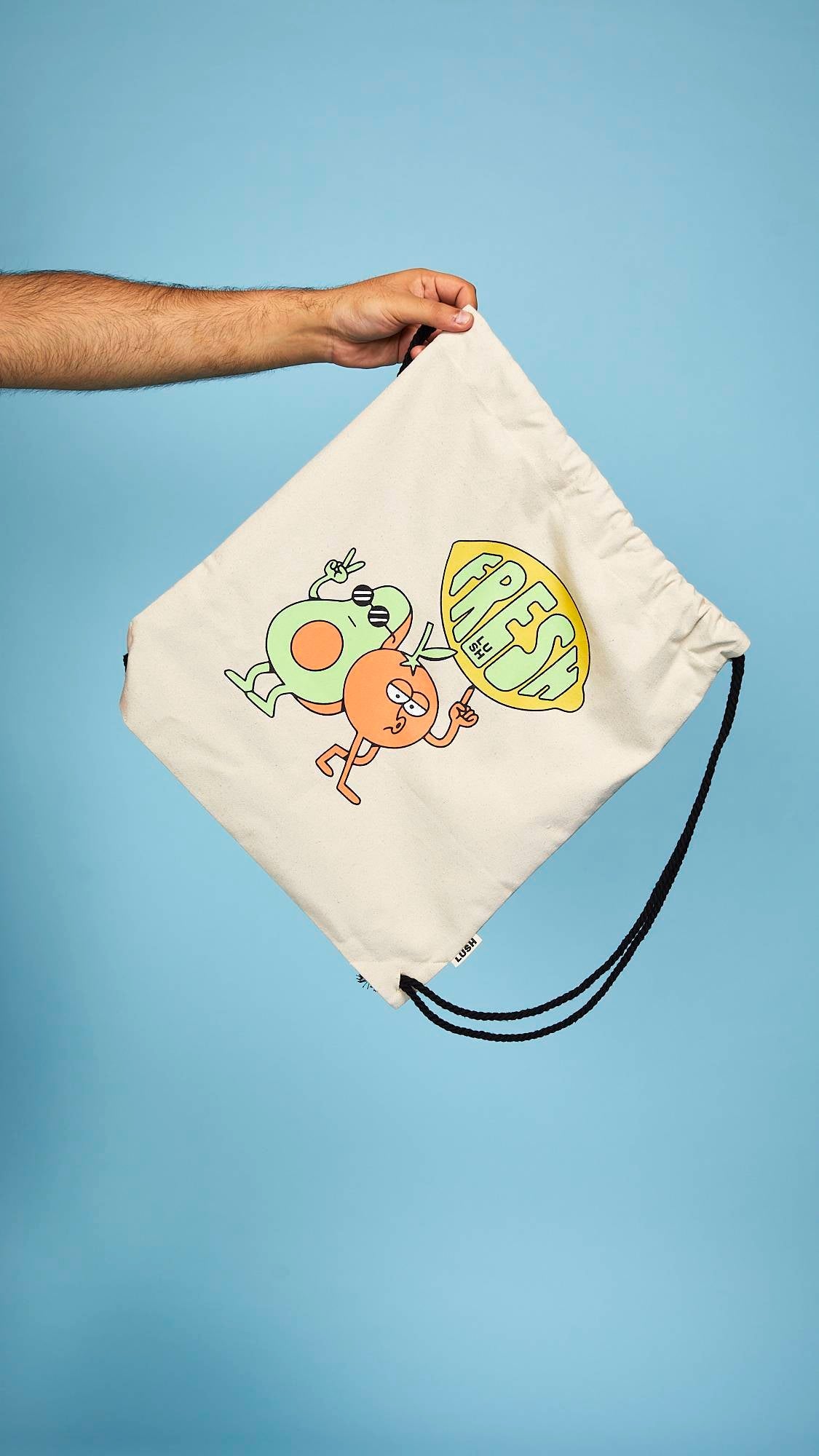 Fresh Values(Drawstring Bag）