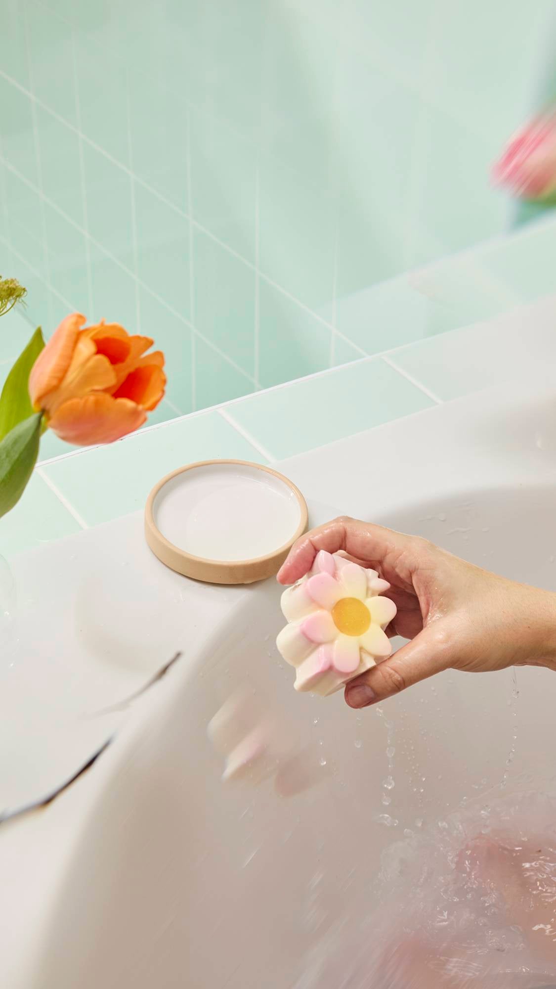 Making Daisy Chains(Soap)