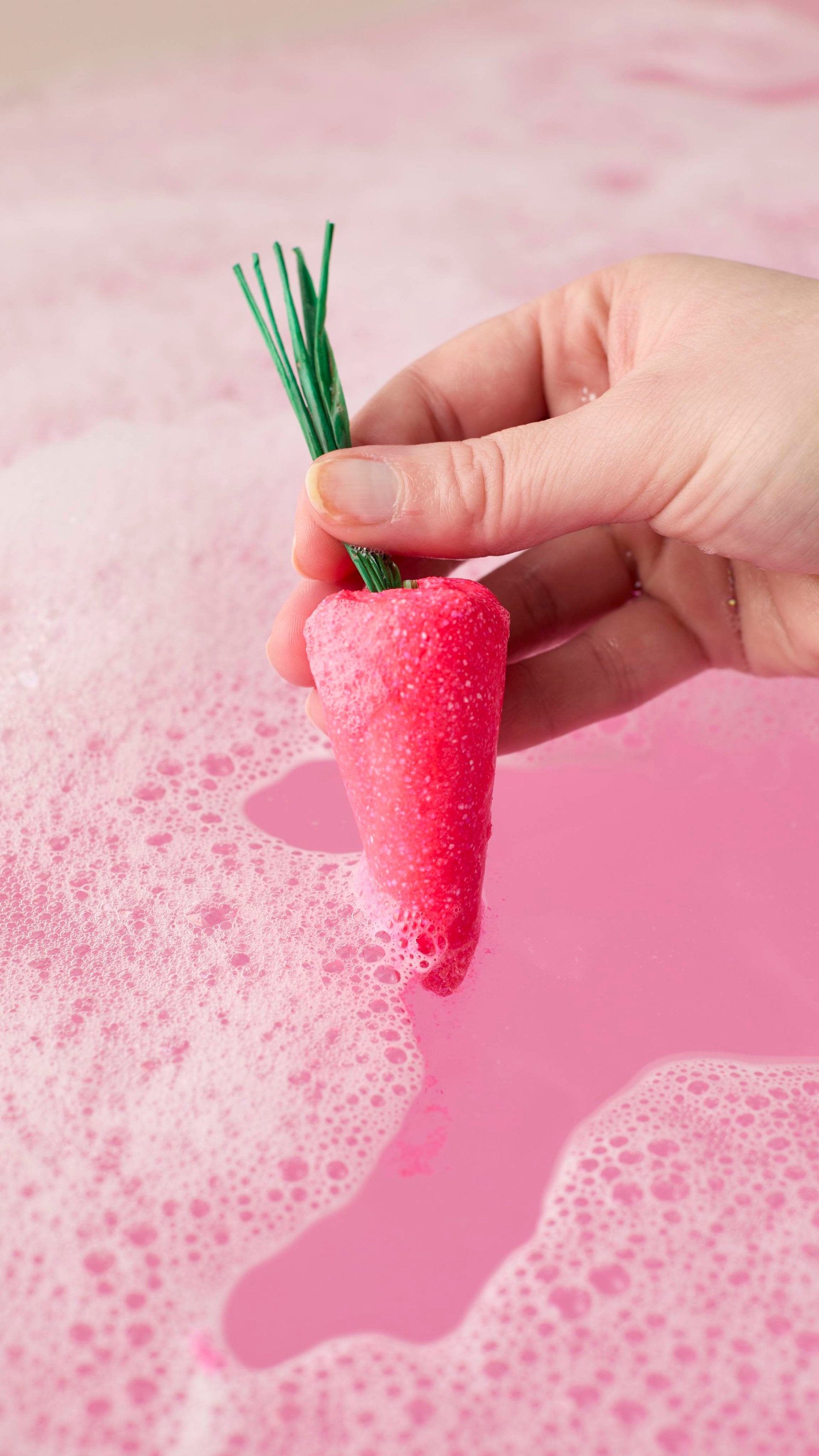 Baby Rainbow Carrots(Reusable bubble bath)